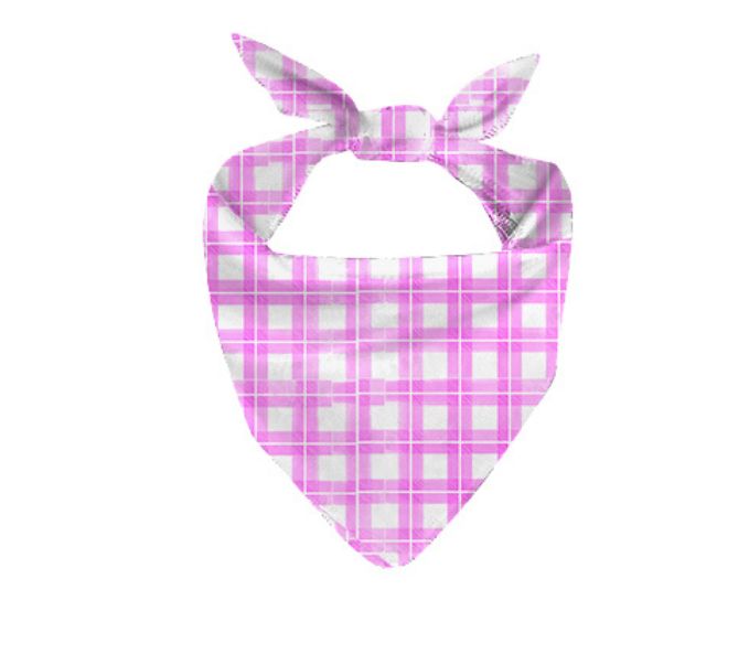 Pink Plaid Matching Set